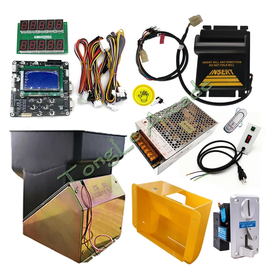 Coin Changer DIY Kit Bill Acce - огляд і ціна Arcade Card Vending Machine
