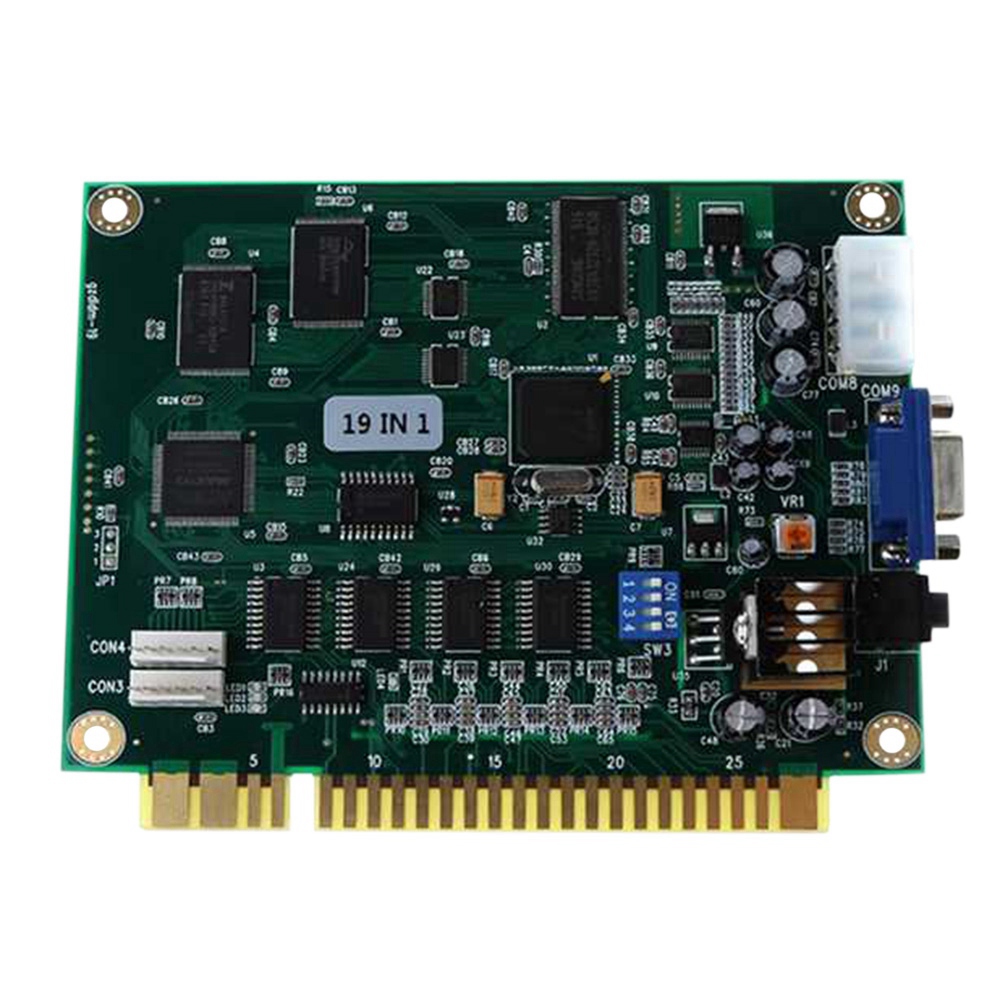B27B 19 In 1 Multicade PCB Boa - огляд і ціна Usb Game Board Jamma