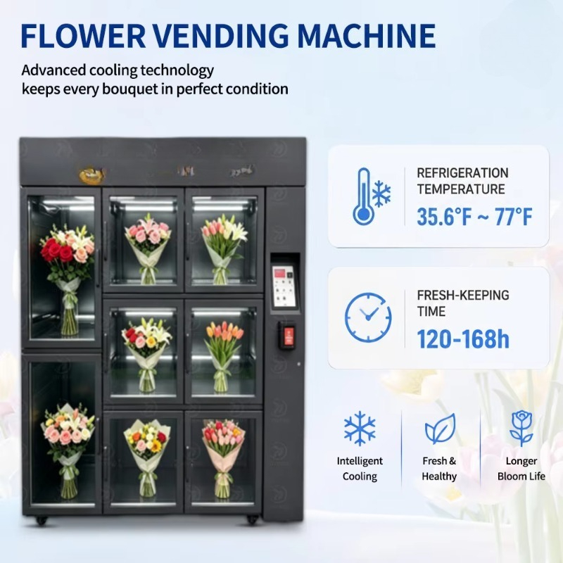 Flower Vending Machine Credit  - огляд і ціна Bill Acceptor Vending