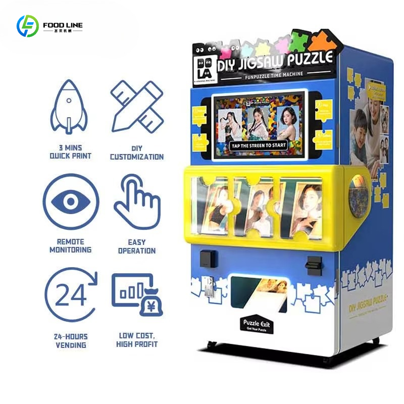Jigsaw Vending Machine Smart P - огляд і ціна Vending Machine Qr Code